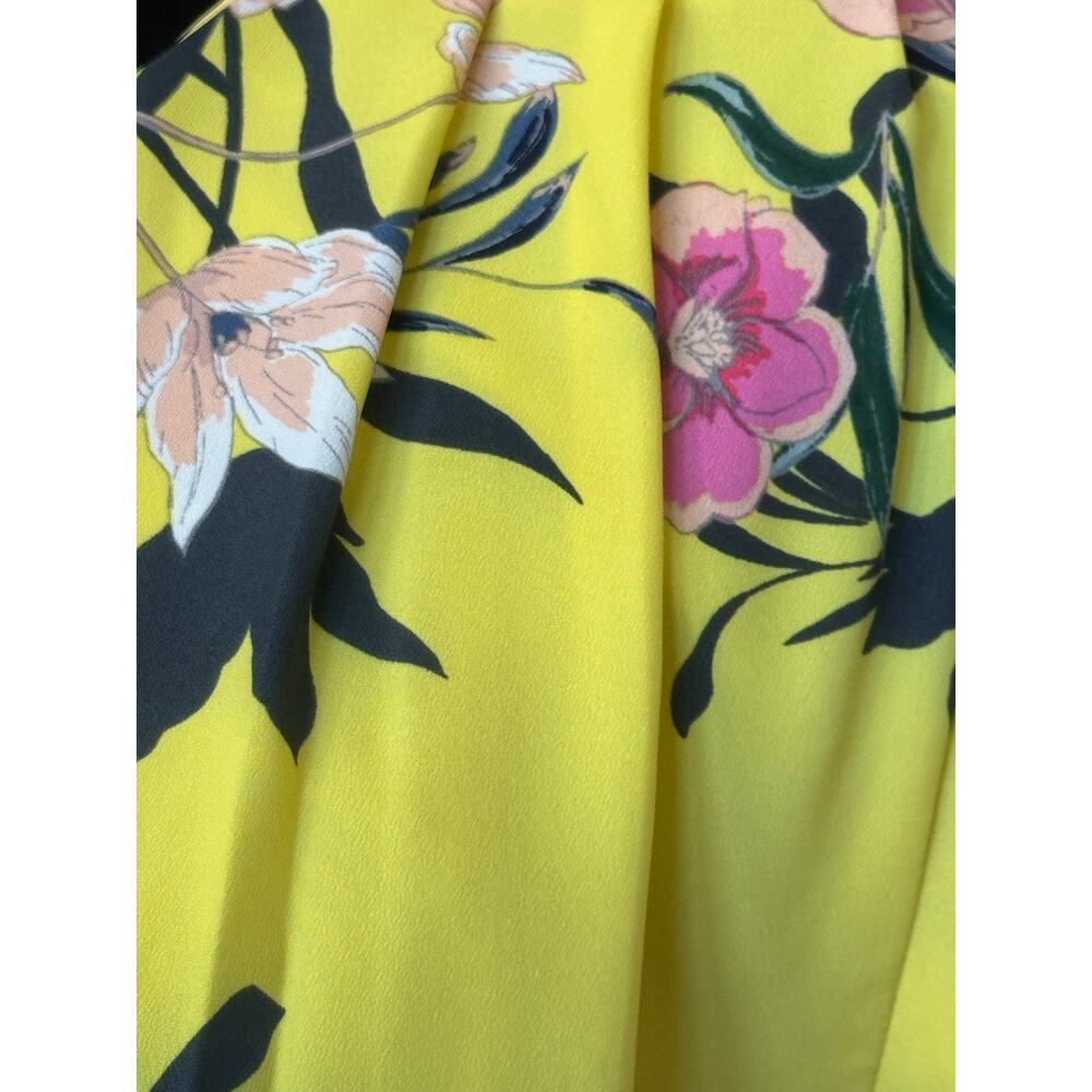 New ~ ELIZA J ~ Spring Floral Cap Sleeve A-Line Dress Size 4 - Picture 6 of 9